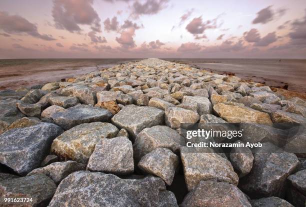 Waterproof Jetty Rocks Stones Jetty Photos and Premium High Res Pictures - Getty Images