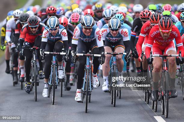 74Th Paris - Nice 2016, Stage 2/ Bak Lars Ytting / Gallopin Tony , Greipel Andre , Contres - Commentry / Pn Etape Rit / Tim De Waele