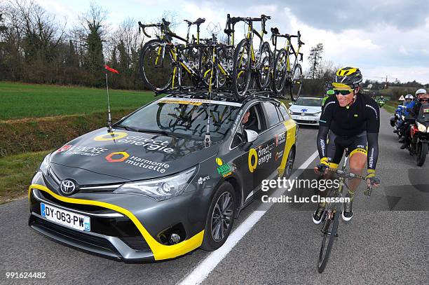 74Th Paris - Nice 2016, Stage 2/ Chavanel Sylvain Car Voiture Auto, Contres - Commentry / Pn Etape Rit / Tim De Waele