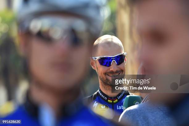 107Th Milan - Sanremo 2016, Training Etixx Qstom Boonen /Team Etixx Qs Training Together With World Champion Cyclocross Wout Van Aert / Milano Milaan