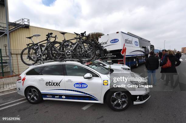 96Th Volta Catalunya 2016, Stage 6Illustration Illustratie, Start Departure Vertrek, Team Etixx - Quick-Step / Car Voiture Auto/ S-Works Bike Velo...