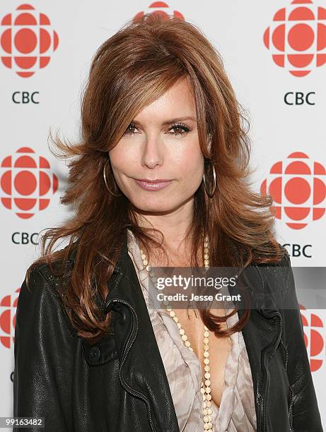 Actress Tracey E. Bregman attends a cocktail party hosted by The Canadian Broadcasting Corporation and The Consulate General of Canada at the Andaz...