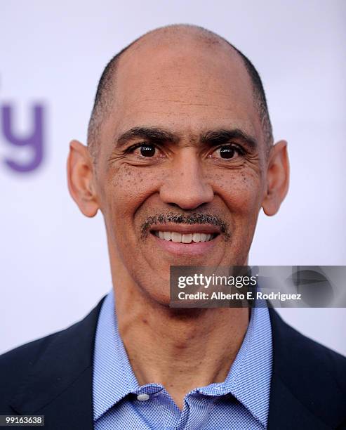 Sportscaster Tony Dungy arrives at The Cable Show 2010 "An Evening With NBC Universal" on May 12, 2010 in Universal City, California.