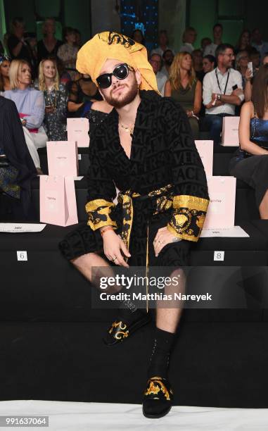 Riccardo Simonetti attends the Riani show during the Berlin Fashion Week Spring/Summer 2019 at ewerk on July 4, 2018 in Berlin, Germany.