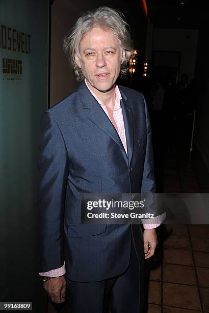 Sir Bob Geldof attends Nylon Magazine's Young Hollywood Party at Tropicana Bar at The Hollywood Rooselvelt Hotel on May 12, 2010 in Hollywood,...