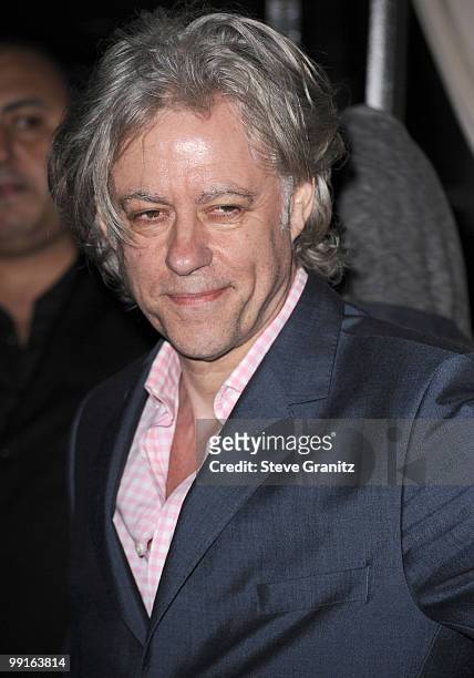 Sir Bob Geldof attends Nylon Magazine's Young Hollywood Party at Tropicana Bar at The Hollywood Rooselvelt Hotel on May 12, 2010 in Hollywood,...