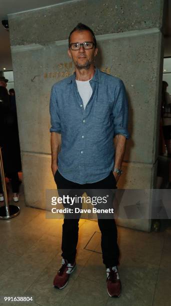 John Battsek attends a private screening of Studio 54, The Documentary at Curzon Bloomsbury, hosted by EDITION Hotels on behalf of Ian Schrager, on...