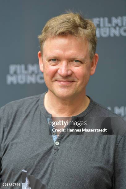 Justus von Dohnanyi attends the premiere of the movie 'Safarie - Match me if you can' as part of the Munich Film Festival 2018 at Filmtheater...