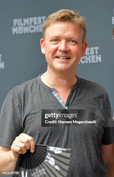 Justus von Dohnanyi attends the premiere of the movie 'Safarie - Match me if you can' as part of the Munich Film Festival 2018 at Filmtheater...