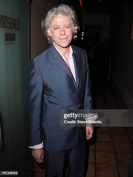 Sir Bob Geldof attends Nylon Magazine's Young Hollywood Party at Tropicana Bar at The Hollywood Rooselvelt Hotel on May 12, 2010 in Hollywood,...