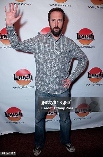 Comedian Tom Green attends George Carlin's Birthday celebration at The Laugh Factory on May 12, 2010 in West Hollywood, California.