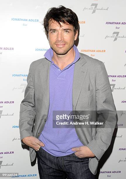 Actor Matthew Settle attends the Jonathan Adler for 7 For All Mankind launch celebration at 7 For All Mankind on May 12, 2010 in New York City.
