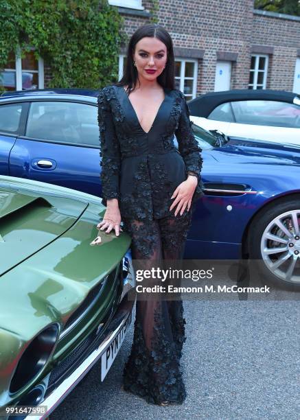 Rosie Anna Williams attends the 2018 Grand Prix Ball held at The Hurlingham Club on July 4, 2018 in London, England.