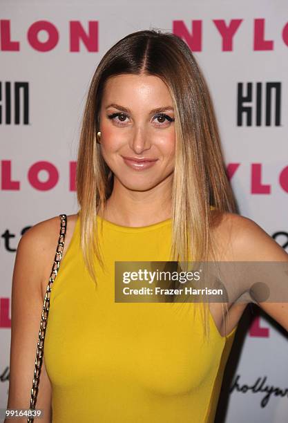 Television Personality Whitney Port arrives at the NYLON & YouTube Young Hollywood Party at the Roosevelt Hotel on May 12, 2010 in Hollywood,...