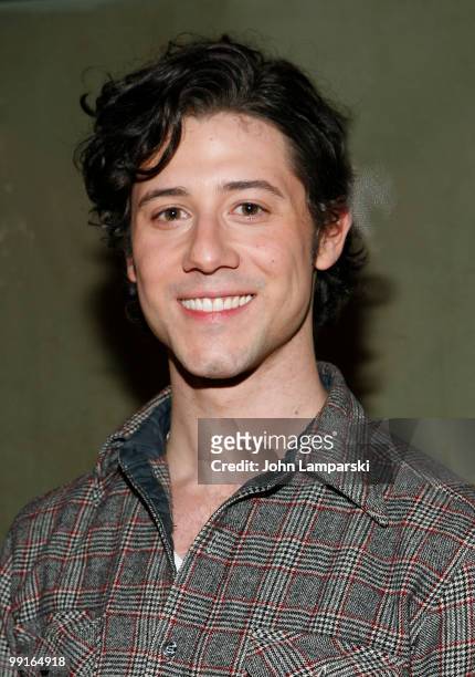 Hale Appleman attends the opening night of "Sarah Ruhl's Passion Play" at the Irondale Center on May 12, 2010 in the Brooklyn Borough of New York...