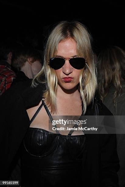 Actress Chloe Sevigny attends the Ray-Ban Aviator: The Essentials Event featuring Iggy Pop at Music Hall of Williamsburg on May 12, 2010 in New York...