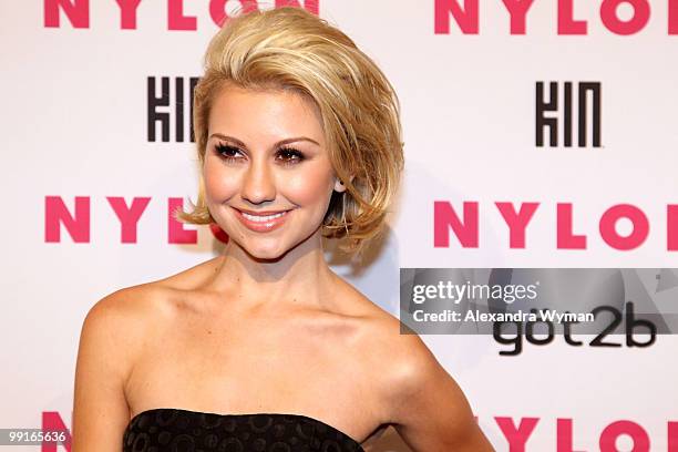 Actress Chelsea Staub arrives at NYLON'S May Young Hollywood Event at Roosevelt Hotel on May 12, 2010 in Hollywood, California.