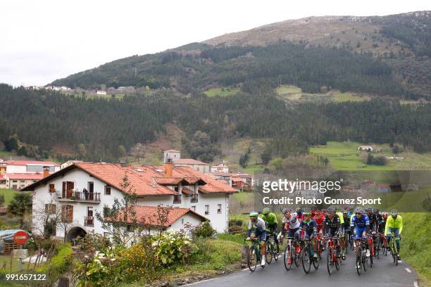 56Th Vuelta Pais Vasco 2016, Stage 1Illustration Illustratie, Landscape Paysage Landschap, Peleton Peloton, Mountains Montagens Bergen/ Etxebarria -...