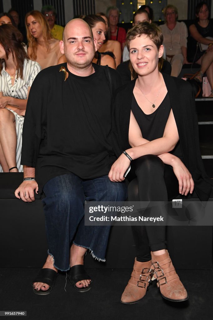 Manuel Almeida Vergara and Irina Moellering attend the Danny Reinke