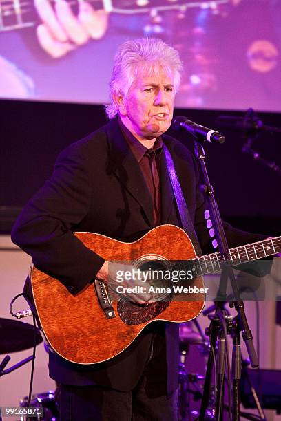 Graham Nash performs at the 2nd Annual Dream, Believe, Achieve Gala at the Skirball Cultural Center on May 12, 2010 in Los Angeles, California.