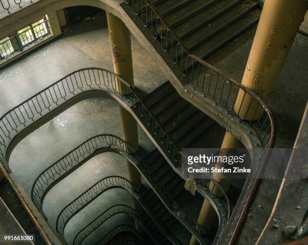 staircase #2 - zinke stock pictures, royalty-free photos & images