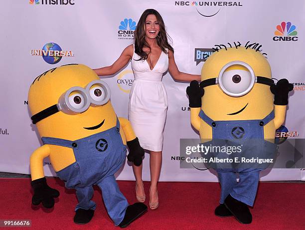 Actress Sarah Shahi arrives at The Cable Show 2010 "An Evening With NBC Universal" on May 12, 2010 in Universal City, California.