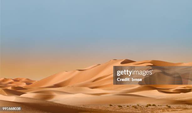 dunes - sahara desert stock-fotos und bilder