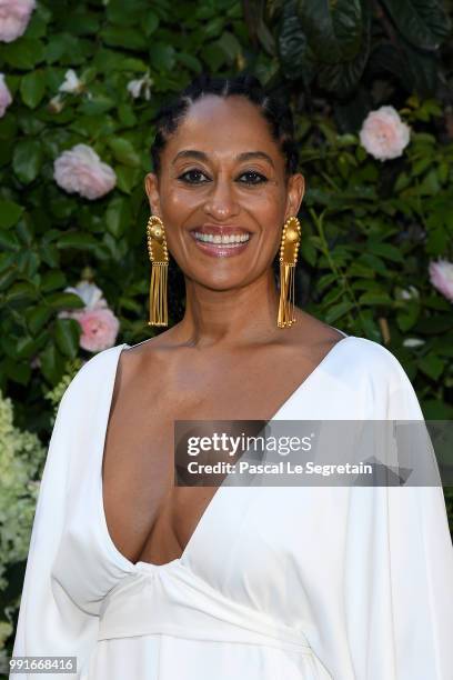 Tracee Ellis Ross attends the Valentino Haute Couture Fall Winter 2018/2019 show as part of Paris Fashion Week on July 4, 2018 in Paris, France.