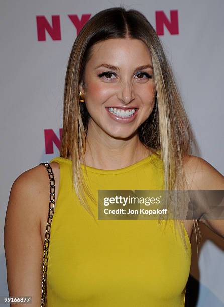Actress Whitney Port arrives at NYLON Magazine's May Issue Young Hollywood Launch Party at The Roosevelt Hotel on May 12, 2010 in Hollywood,...