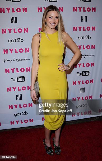 Actress Whitney Port arrives at NYLON Magazine's May Issue Young Hollywood Launch Party at The Roosevelt Hotel on May 12, 2010 in Hollywood,...