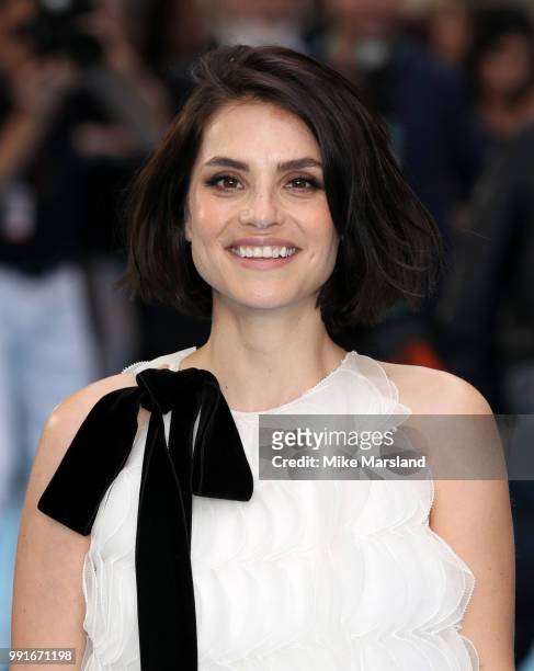 Charlotte Riley attends the 'Swimming With Men' UK Premiere at The Curzon Mayfair on July 4, 2018 in London, England.