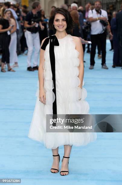 Charlotte Riley attends the 'Swimming With Men' UK Premiere at The Curzon Mayfair on July 4, 2018 in London, England.