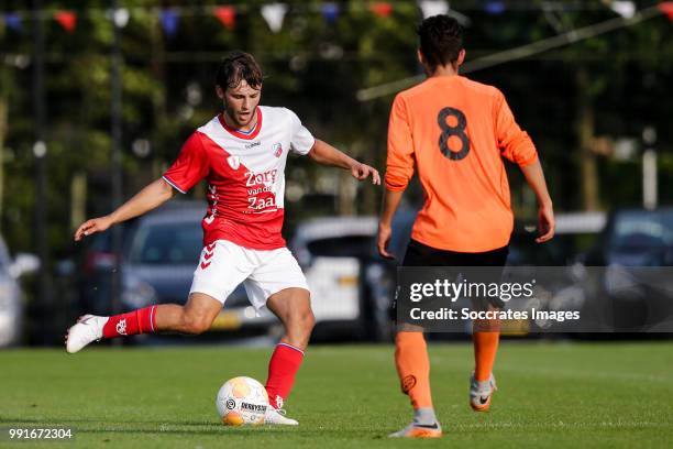 Joris van Overeem of FC Utrecht during the Club Friendly match between COV Desto v FC Utrecht at the Sportpark de Vryheit on July 4, 2018 in Vleuten...