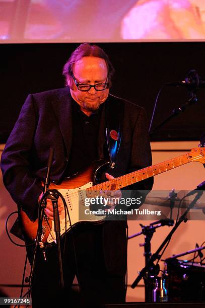 Musician Stephen Stills of Crosby, Stills & Nash performs at the Second Annual "Dream, Believe, Achieve" Gala to benefit ICEF Public Schools, held at...