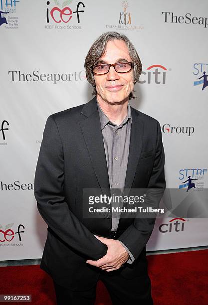 Musician Jackson Browne arrives at the Second Annual "Dream, Believe, Achieve" Gala to benefit ICEF Public Schools, held at the Skirball Cultural...