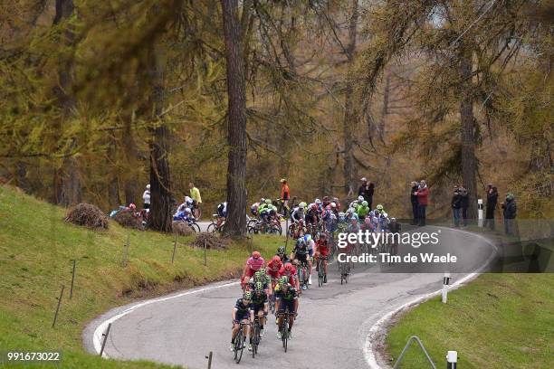 70Th Tour De Romandie 2016, Stage 4Illustration Illustratie, Peleton Peloton, Landscape Paysage Landschap, Mountains Montagnes Bergen, Tree Arbre...