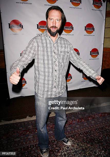 Actor/Comedian Tom Green attends the 73rd birthday celebration in honor of the late George Carlin at The Laugh Factory on May 12, 2010 in West...