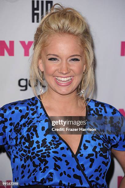 Actress Tiffany Thornton arrives at the NYLON & YouTube Young Hollywood Party at the Roosevelt Hotel on May 12, 2010 in Hollywood, California.