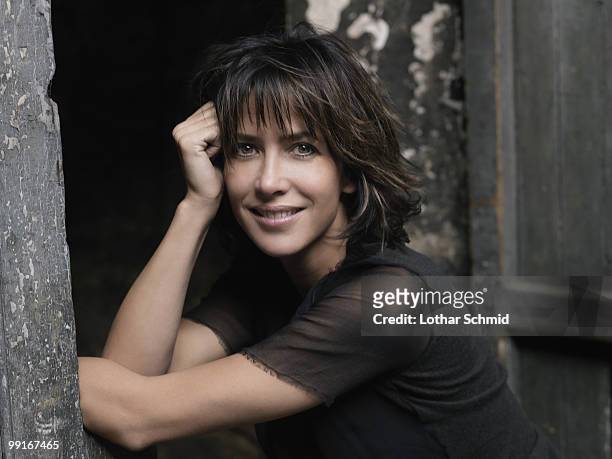 Actress Sophie Marceau poses at a portrait session in Paris on September 12, 2009.