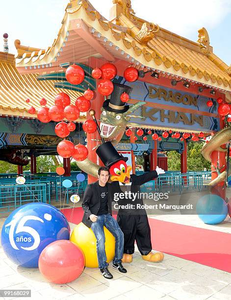 Arsenal football player Cesc Fabregas hosts the 15th Anniversay of Port Aventura on May 13, 2010 in Tarragona, Spain.