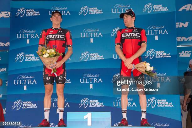 11Th Amgen Tour Of California 2016, Stage 8Podium, Rohan Dennis / Brent Bookwalter /Celebration, Sacramento - Sacramento / Amgen Tour Of California,...