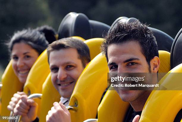 Arsenal football player Cesc Fabregas hosts the 15th Anniversay of Port Aventura on May 13, 2010 in Tarragona, Spain.