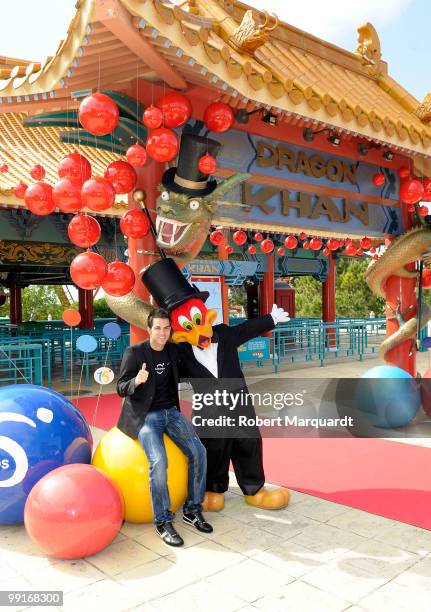 Arsenal football player Cesc Fabregas hosts the 15th Anniversay of Port Aventura on May 13, 2010 in Tarragona, Spain.