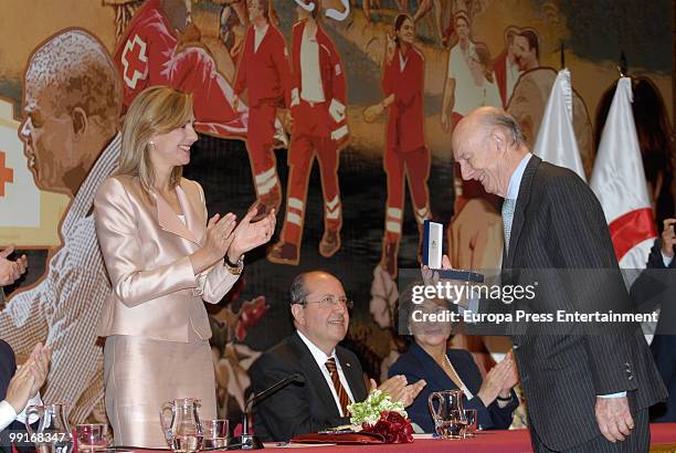 Princess Cristina of Spain attends the Red Cross Medal ceremony on May 12, 2010 in Toledo, Spain.