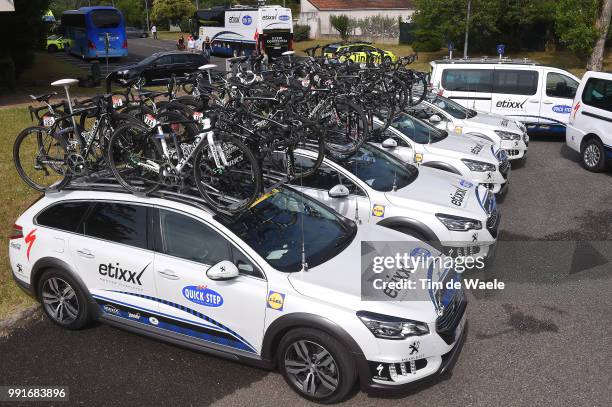 103Th Tour De France 2016, Stage 7 Illustration, Peugot Cars, Team Etixx Quick-Step / L'Isle-Jourdain - Lac De Payolle 1127M / Tdf,