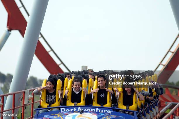 Arsenal football player Cesc Fabregas hosts the 15th Anniversay of Port Aventura on May 13, 2010 in Tarragona, Spain.