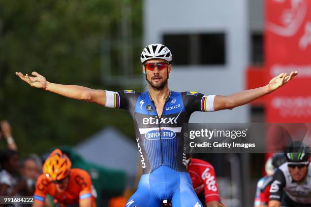 Prudential Ridelondon-Surrey Classic 2016Arrival, Tom Boonen Celebration, London - London / Prudential Ridelondon, Picture: Eddie Keogh/ Silverhub...