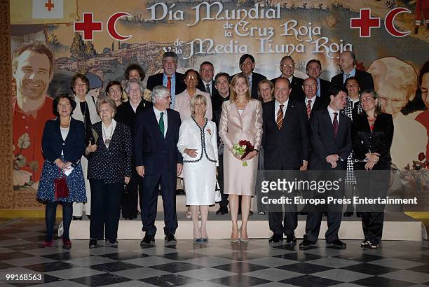 Princess Cristina of Spain attends the Red Cross Medal ceremony on May 12, 2010 in Toledo, Spain.
