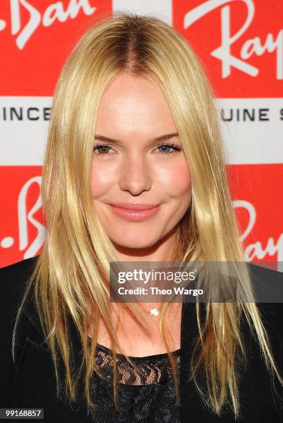 Actress Kate Bosworth attends the Ray-Ban Aviator: The Essentials Event featuring Iggy Pop at Music Hall of Williamsburg on May 12, 2010 in New York...