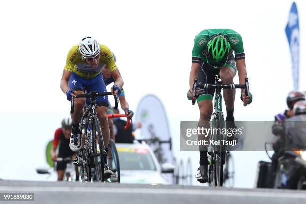13Rd Tour Of Britain 2016, Stage 6Arrival, Julien Vermote / Domingos Goncalves / Sidmouth - Haytor-Dartmoor 457M / Tob /Tim De Waele